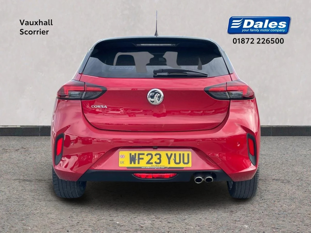 Vauxhall Corsa Corsa 1.2 Turbo Ultimate Hatchback WF23YUU Red #4