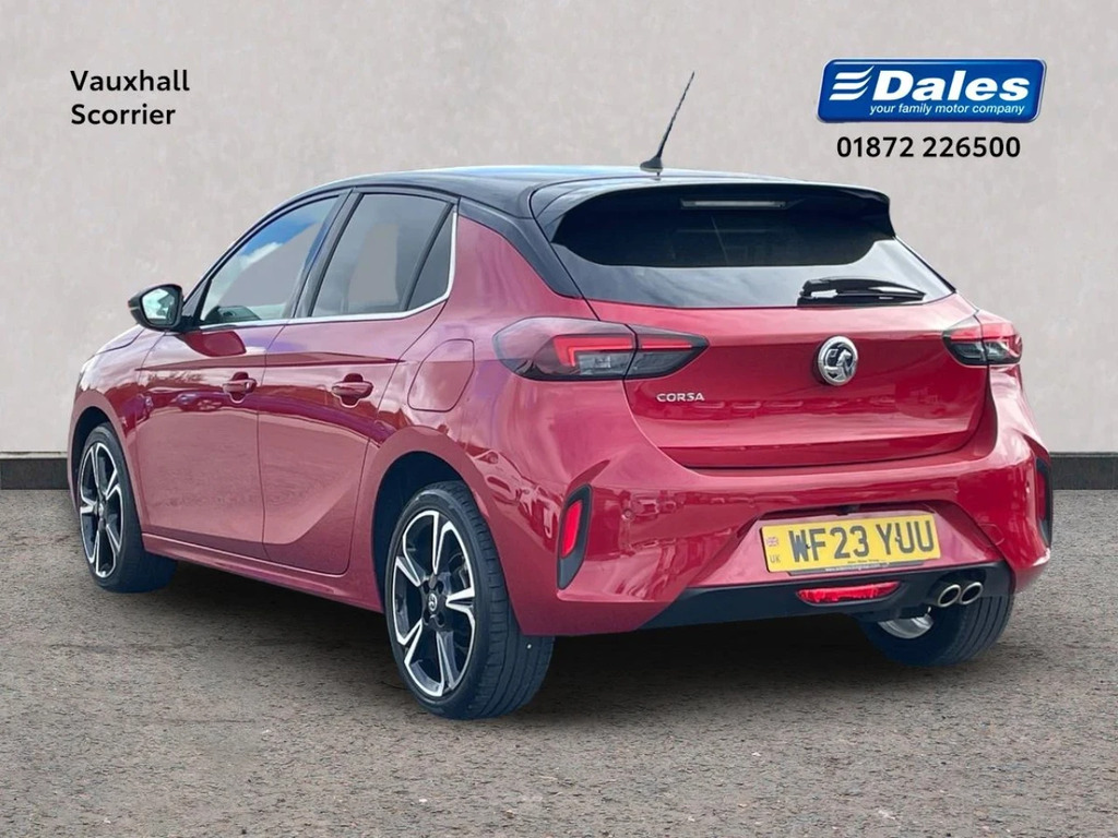 Vauxhall Corsa Corsa 1.2 Turbo Ultimate Hatchback WF23YUU Red #2