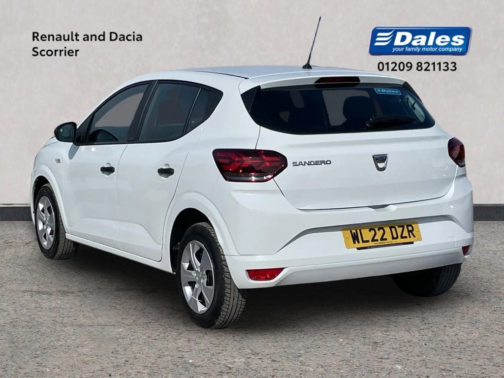 Dacia Sandero Sandero Sce 65 Essential Hatchback WL22DZR White #2