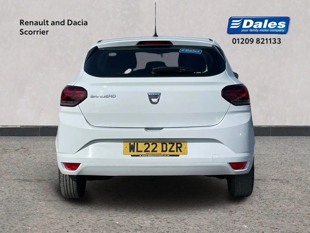Dacia Sandero Sandero Sce 65 Essential Hatchback WL22DZR White #4