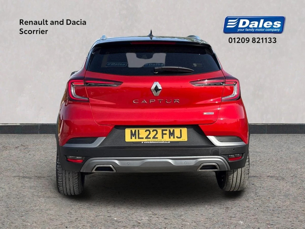 Renault Captur Captur 1.3 Mild Hybrid 140 R.s. Line Hatchback ML22FMJ Red #4