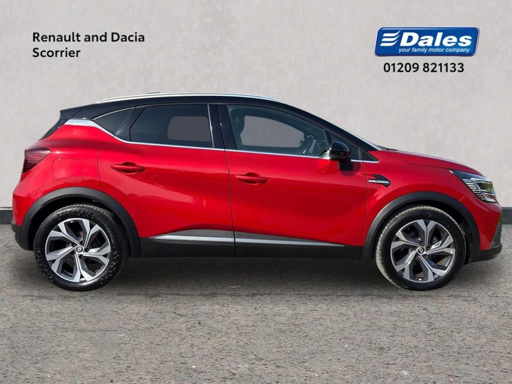 Renault Captur Captur 1.3 Mild Hybrid 140 R.s. Line Hatchback ML22FMJ Red #3