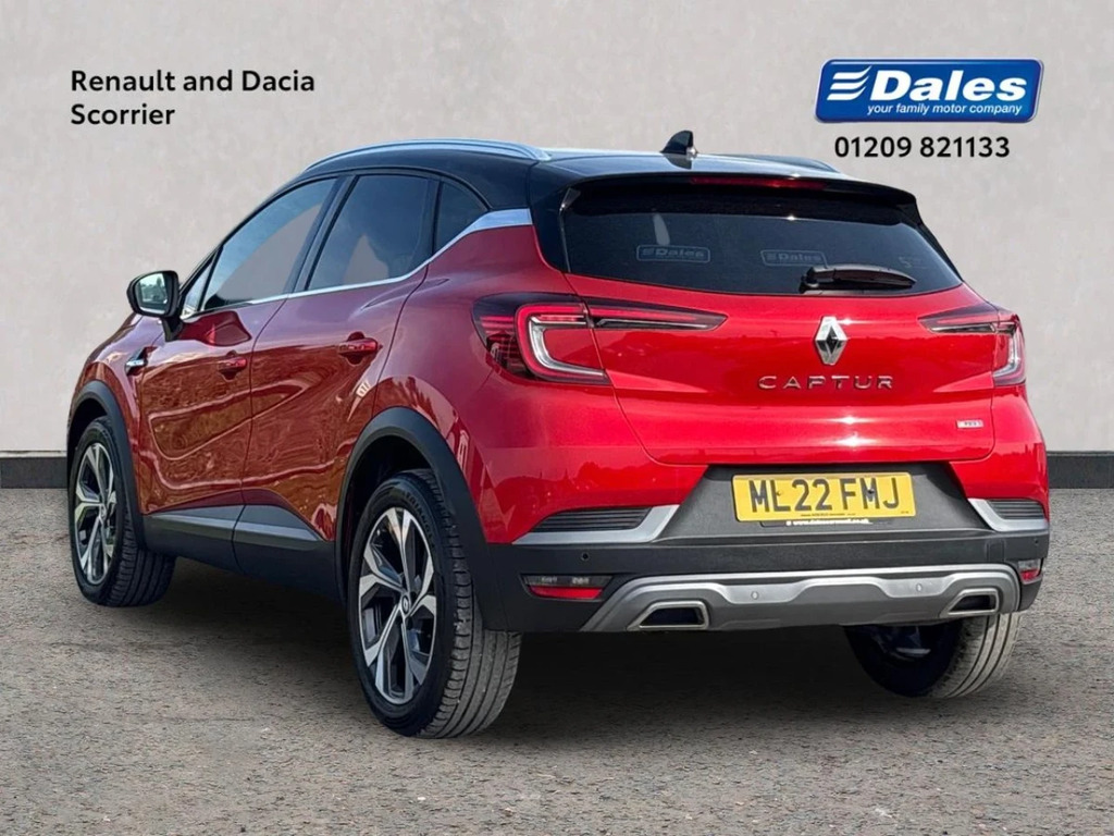 Renault Captur Captur 1.3 Mild Hybrid 140 R.s. Line Hatchback ML22FMJ Red #2