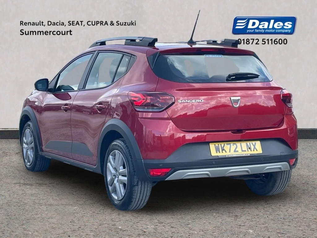 Dacia Sandero Stepway Sandero Stepway 1.0 Tce Comfort Hatchback WK72LNX Red #2