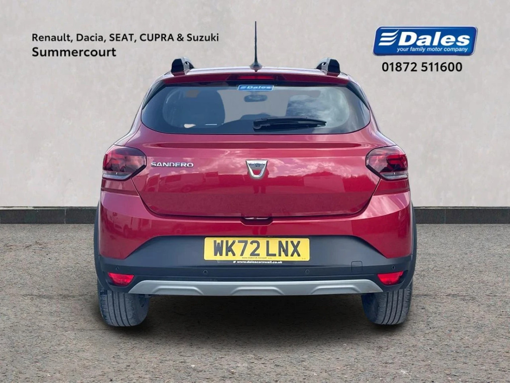 Dacia Sandero Stepway Sandero Stepway 1.0 Tce Comfort Hatchback WK72LNX Red #4