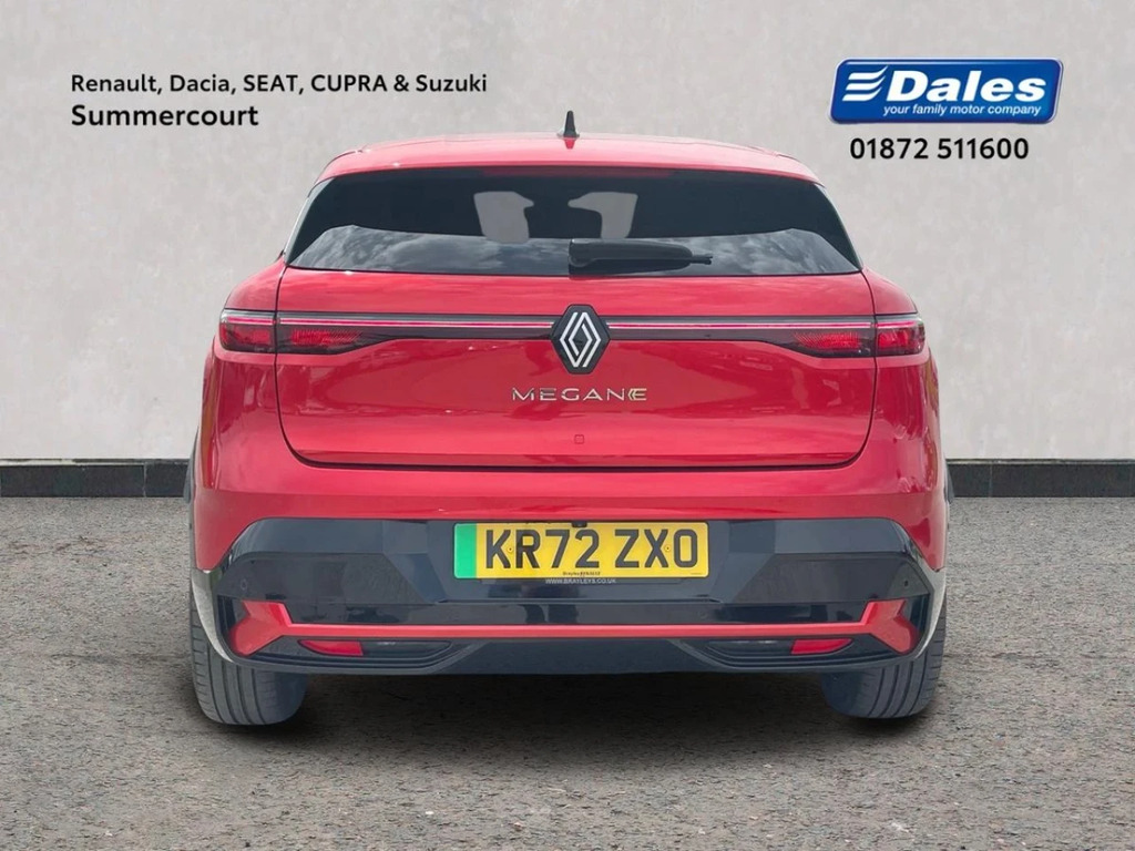 Renault Megane E-Tech Megane E-tech Ev60 160Kw Techno 60Kwh Optimum Char KR72ZXO Red #4