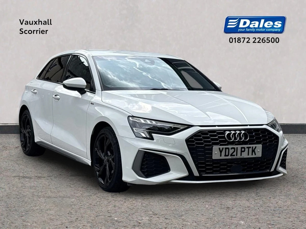 Audi A3 30 Tfsi S Line S Tronic White