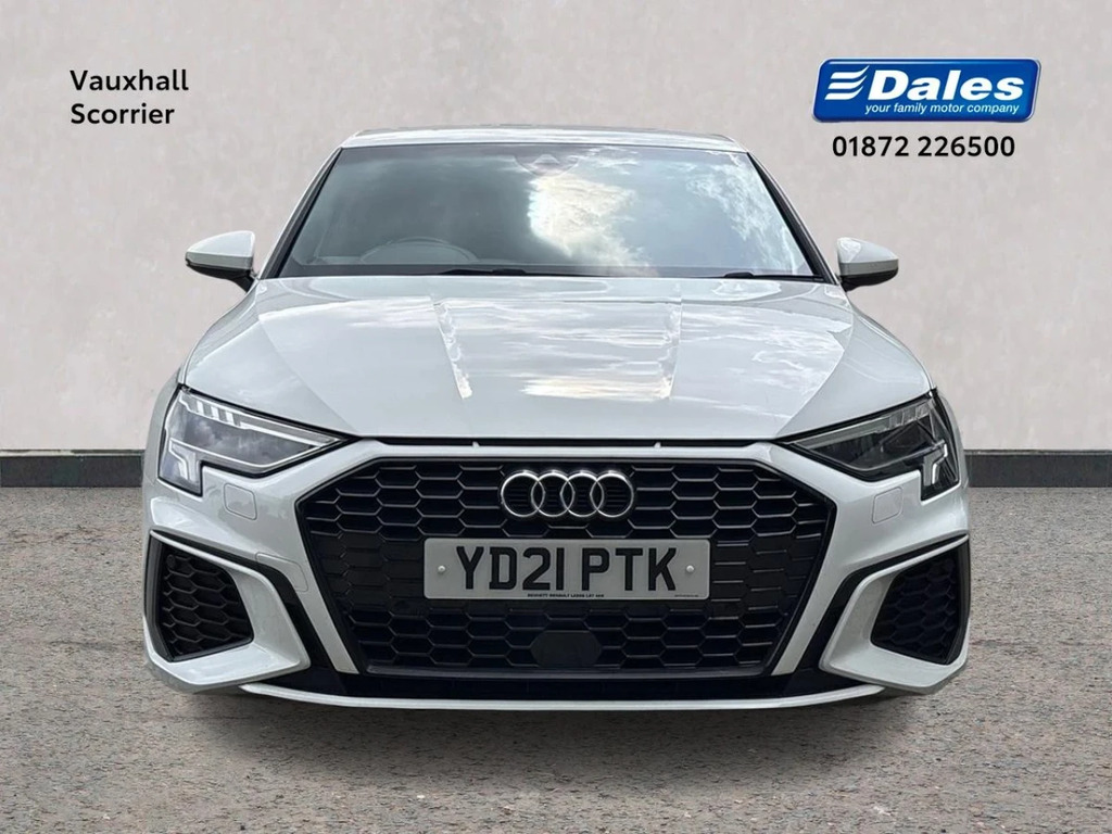 Audi A3 30 Tfsi S Line S Tronic YD21PTK White #5