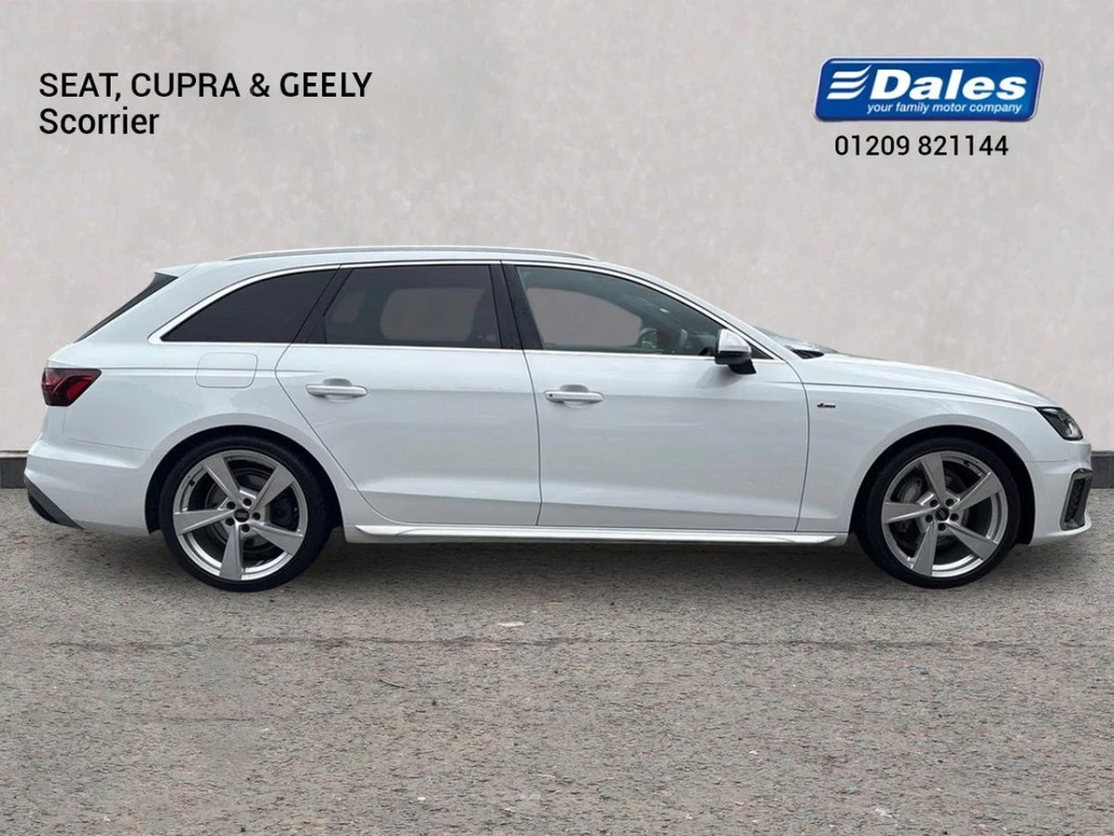 Audi A4 Avant A4 Avant 40 Tfsi 204 S Line S Tronic LS24UOD White #3