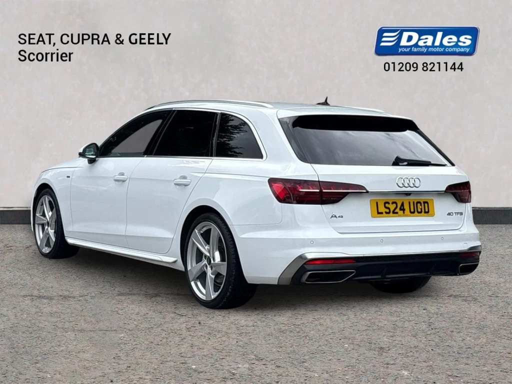 Audi A4 Avant A4 Avant 40 Tfsi 204 S Line S Tronic LS24UOD White #2