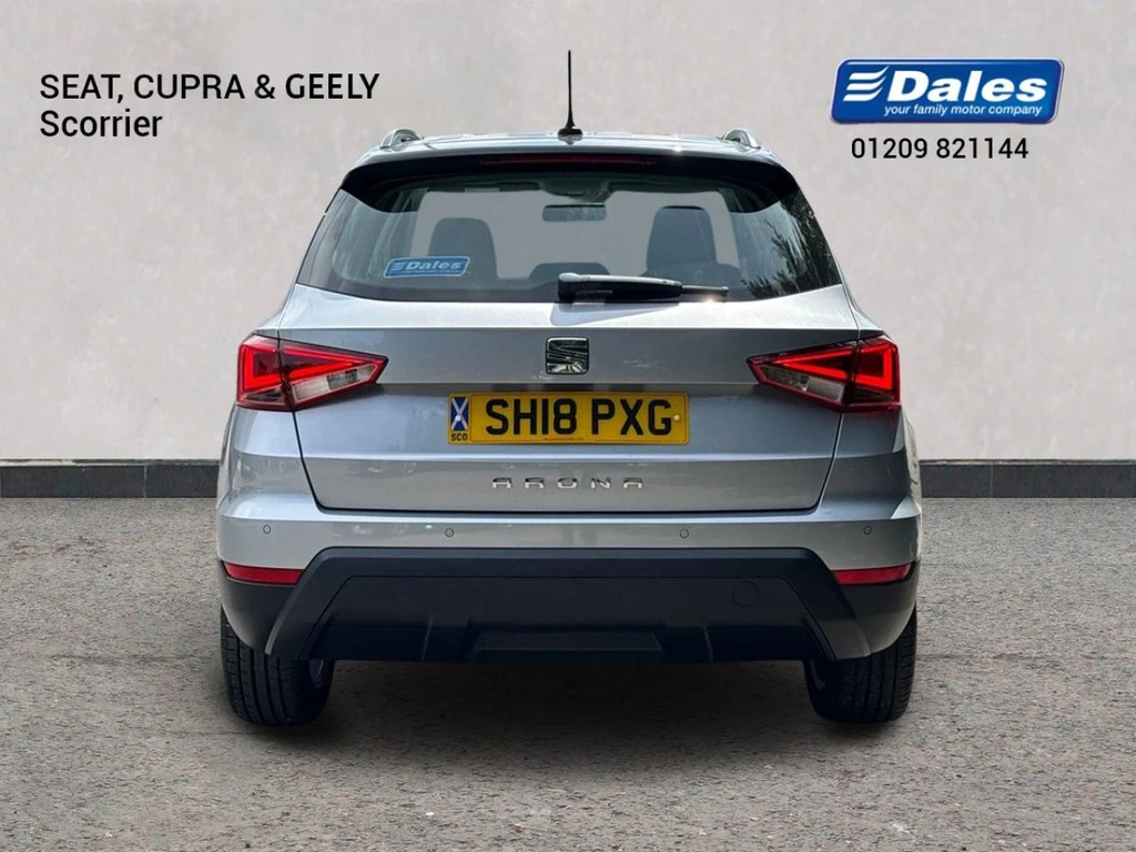 Seat Arona Arona 1.0 Tsi Se Technology Hatchback SH18PXG Silver #4