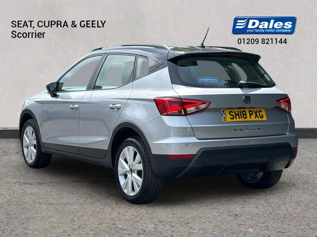 Seat Arona Arona 1.0 Tsi Se Technology Hatchback SH18PXG Silver #2