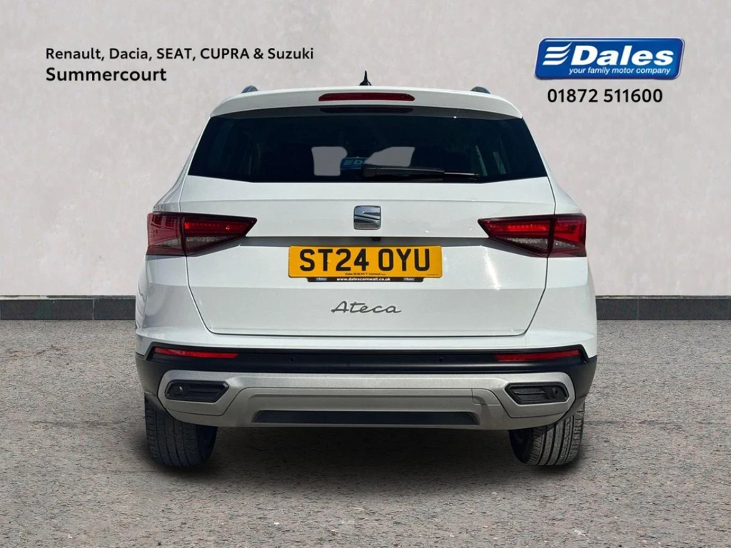 Seat Ateca Ateca 1.5 Tsi Evo Xperience Dsg Estate ST24OYU White #4