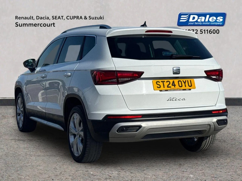 Seat Ateca Ateca 1.5 Tsi Evo Xperience Dsg Estate ST24OYU White #2