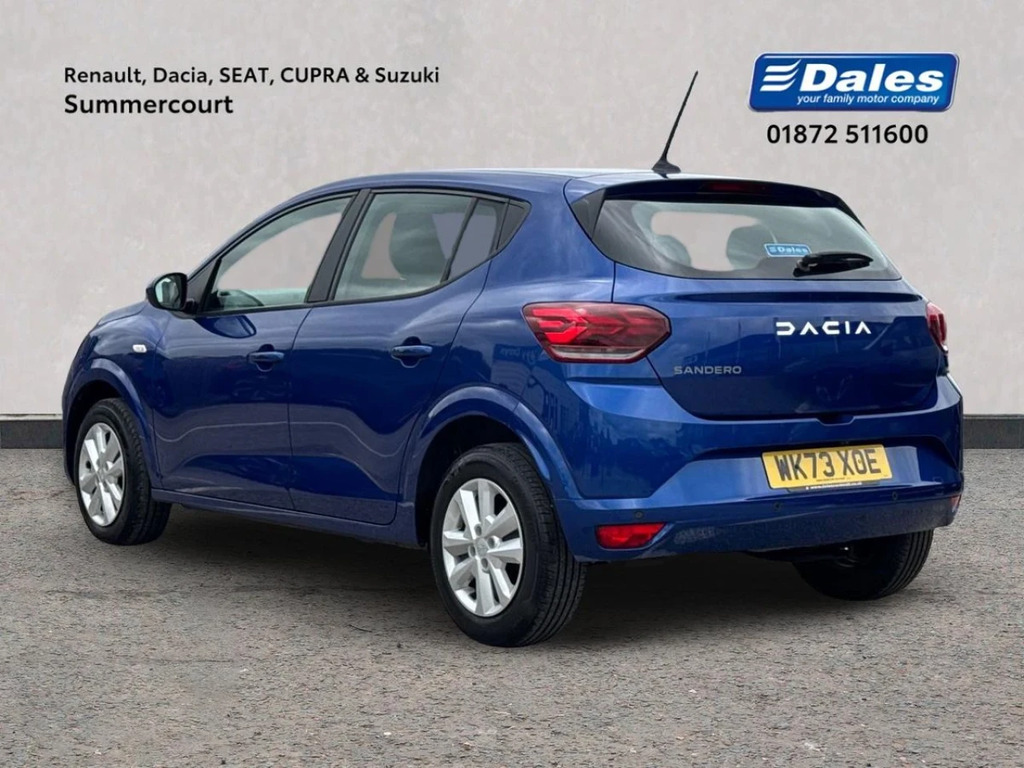 Dacia Sandero Sandero 1.0 Tce Expression Hatchback WK73XOE Blue #2
