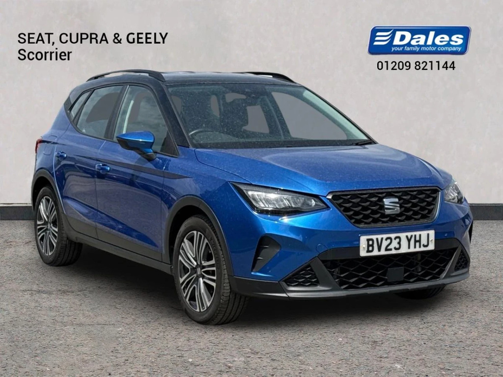 Seat Arona Arona 1.0 Tsi 110 Se Technology Dsg Hatchback Blue