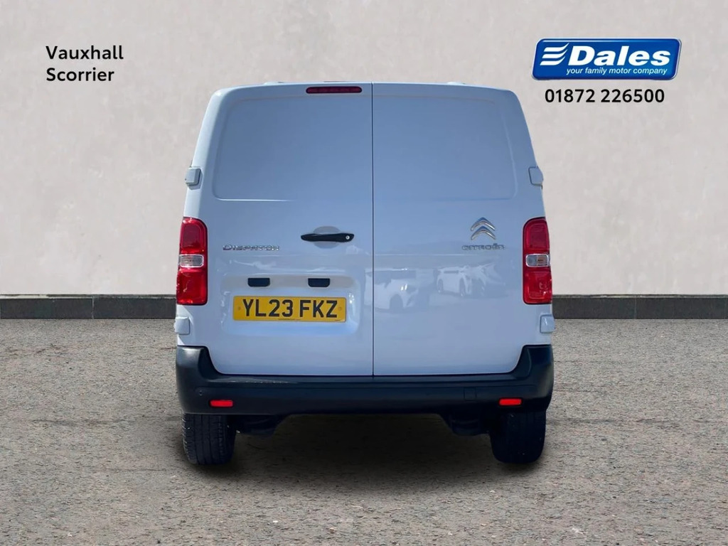Citroen Dispatch 1000 1.5 Bluehdi 100 Van Enterprise Edition YL23FKZ White #4