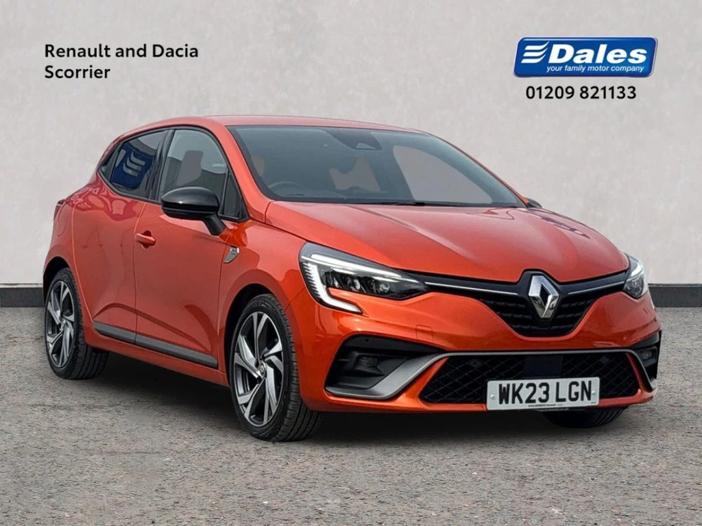 Renault Clio Clio 1.0 Tce 90 Rs Line Hatchback Orange