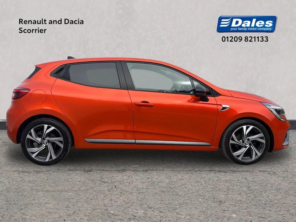 Renault Clio Clio 1.0 Tce 90 Rs Line Hatchback WK23LGN Orange #3