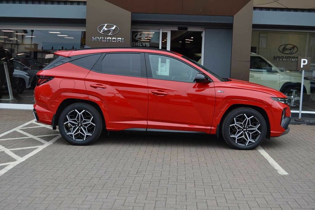 Hyundai Tucson 1.6 Tgdi Plug-in Hybrid N Line 4Wd YGZ4044 Red #4