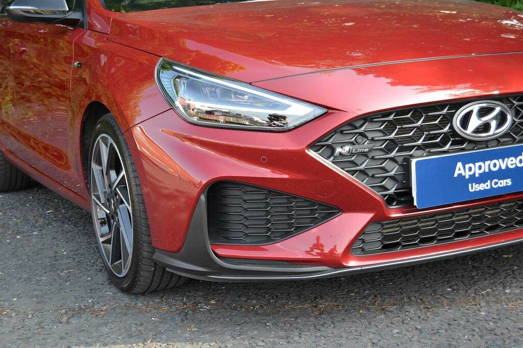 Hyundai I30 1.5T Gdi N Line Dct Red #3