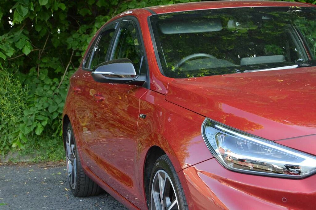 Hyundai I30 1.5T Gdi N Line Dct Red #4