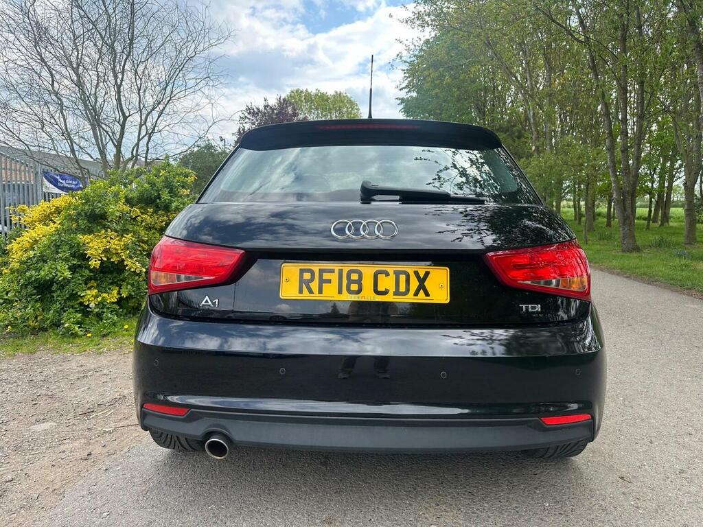 Audi A1 Hatchback 1.6 Tdi Sport Sportback Euro 6 Ss RF18CDX Black #6