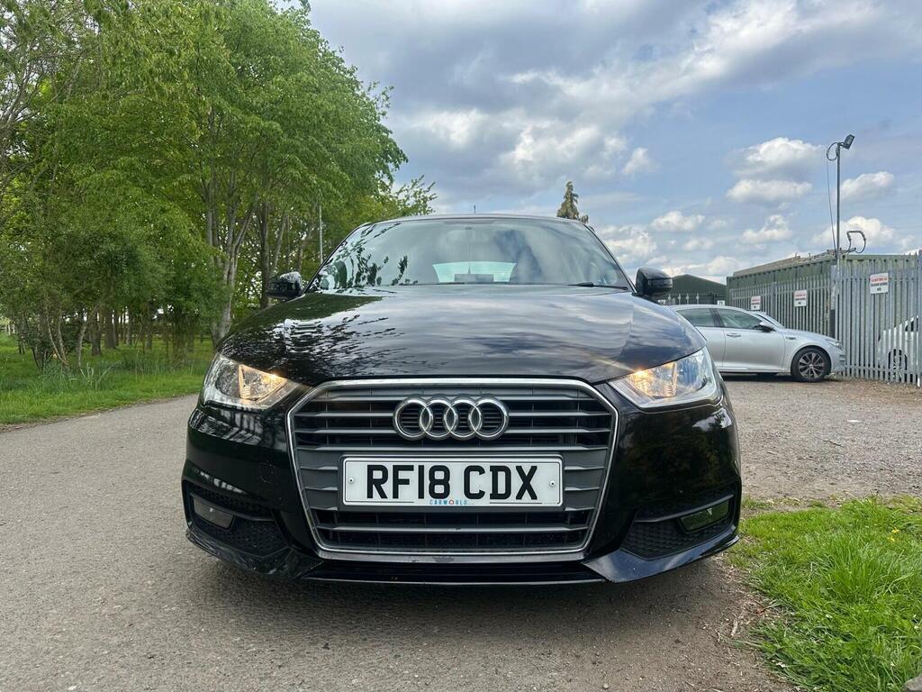 Audi A1 Hatchback 1.6 Tdi Sport Sportback Euro 6 Ss RF18CDX Black #2