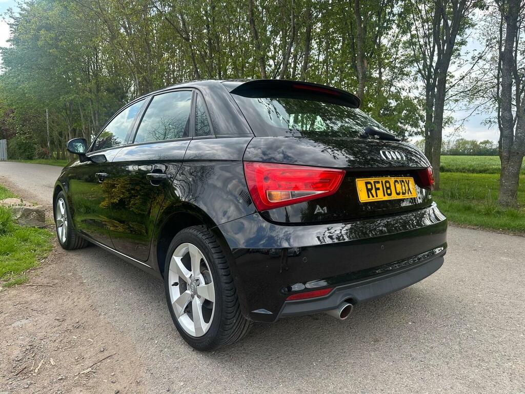 Audi A1 Hatchback 1.6 Tdi Sport Sportback Euro 6 Ss RF18CDX Black #5