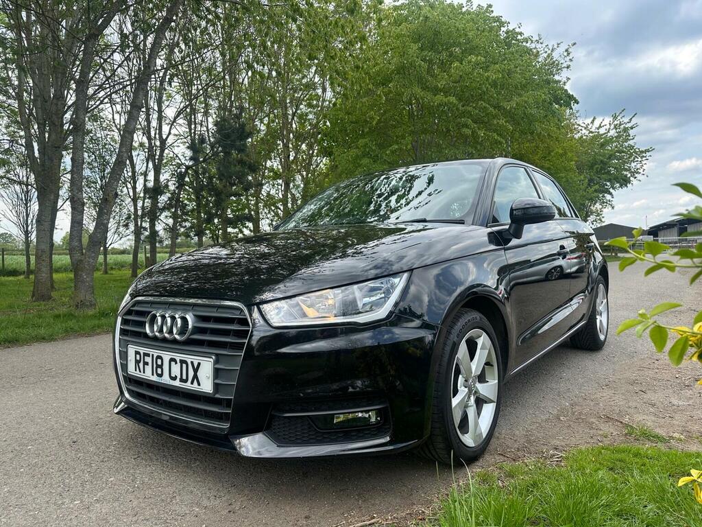 Audi A1 Hatchback 1.6 Tdi Sport Sportback Euro 6 Ss RF18CDX Black #3