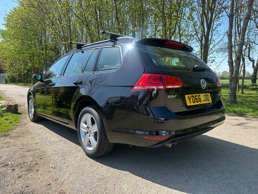 Volkswagen Golf Estate 1.6 Tdi Bluemotion Tech Match Edition Euro YD66JDO Black #5