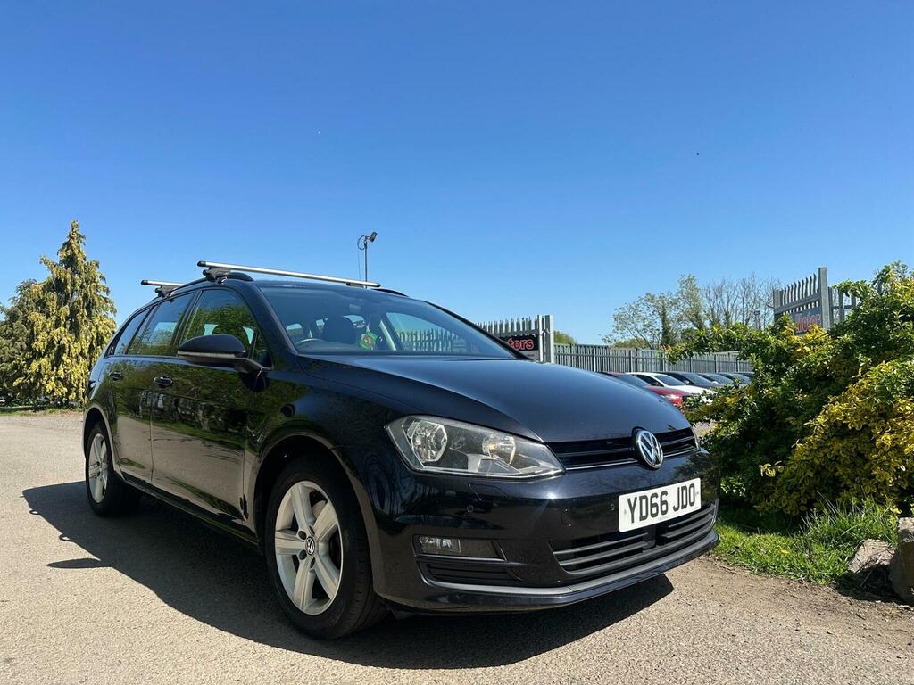 Volkswagen Golf Estate 1.6 Tdi Bluemotion Tech Match Edition Euro Black