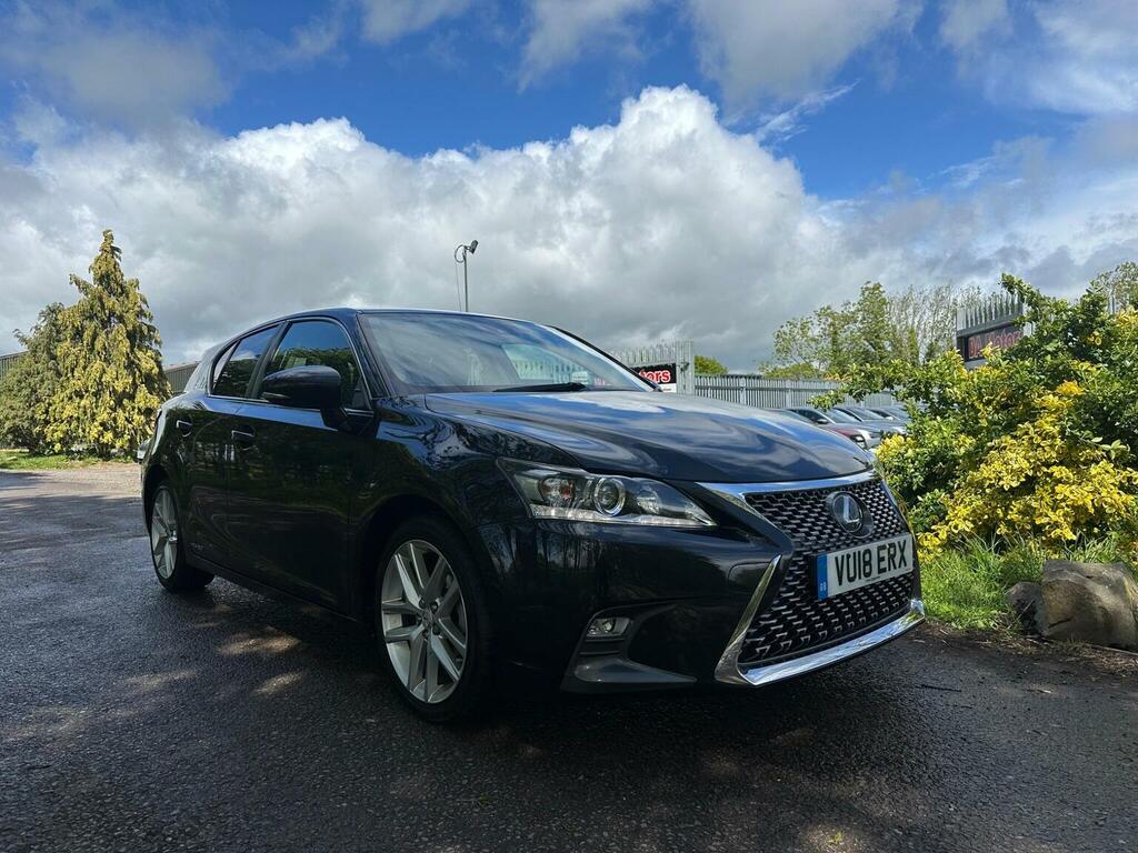 Lexus CT Hatchback 1.8 200H Luxury Cvt Euro 6 Ss 20 Black