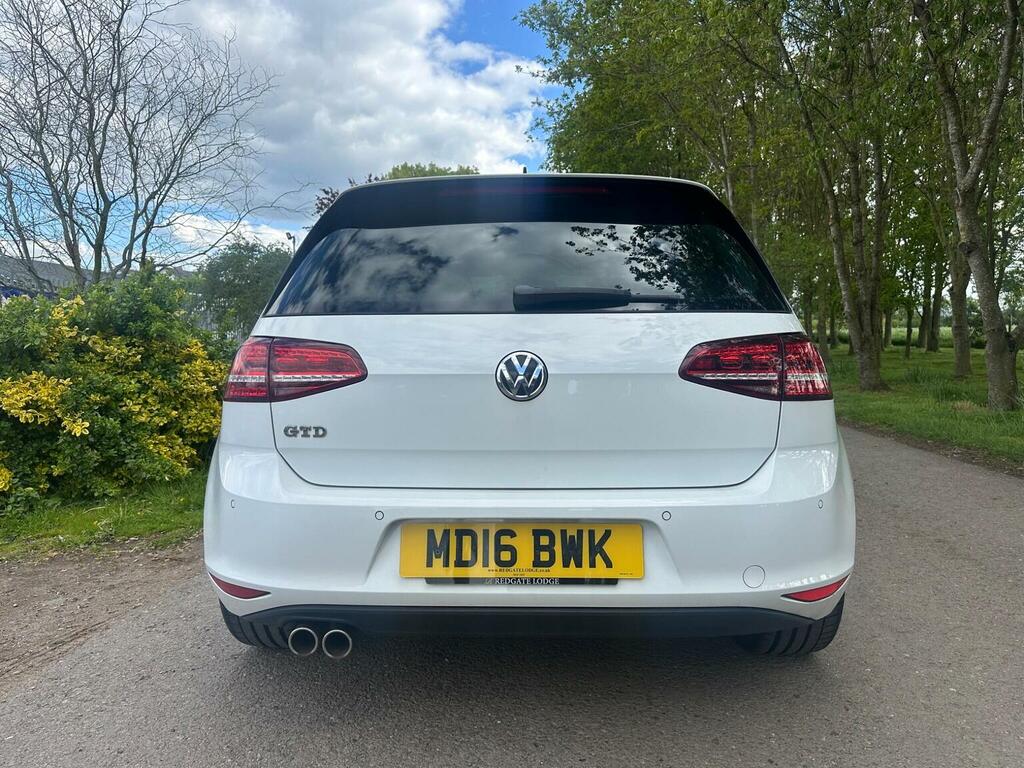 Volkswagen Golf Hatchback 2.0 Tdi Bluemotion Tech Gtd Dsg Euro 6 MD16BWK White #6
