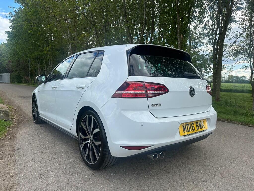 Volkswagen Golf Hatchback 2.0 Tdi Bluemotion Tech Gtd Dsg Euro 6 MD16BWK White #5