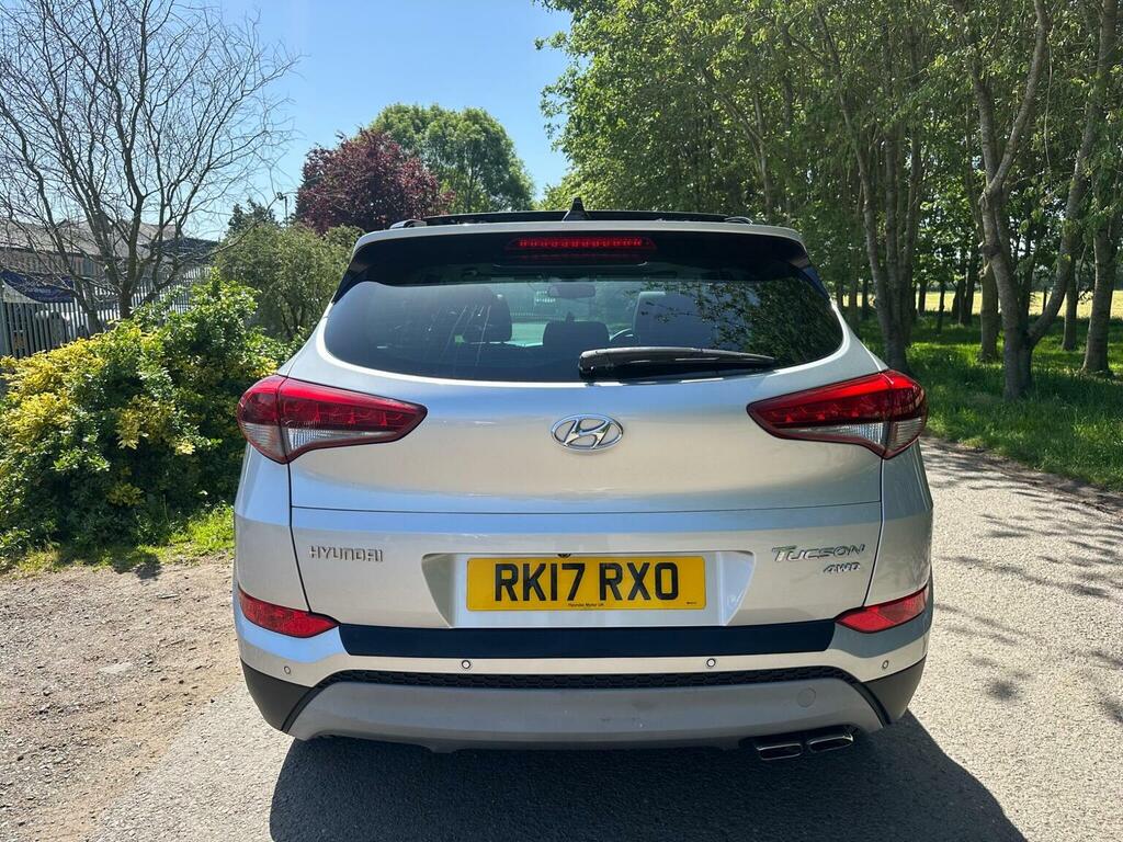 Hyundai Tucson Suv 2.0 Crdi Premium Se 4Wd Euro 6 2017 RK17RXO Silver #6