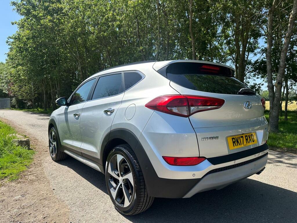 Hyundai Tucson Suv 2.0 Crdi Premium Se 4Wd Euro 6 2017 RK17RXO Silver #5