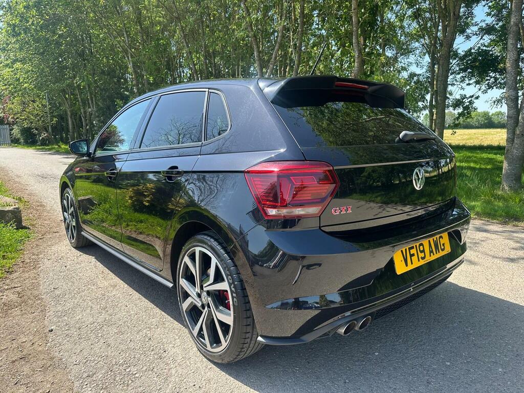 Volkswagen Polo Hatchback 2.0 Tsi Gti Dsg Euro 6 Ss 2019 J13CWH Black #5