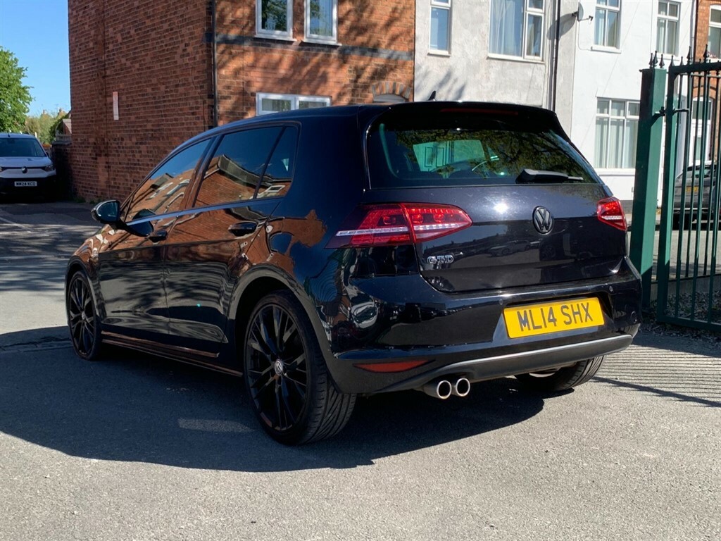 Volkswagen Golf 2.0 Tdi Bluemotion Tech Gtd Dsg Euro 6 Ss ML14SHX Black #4
