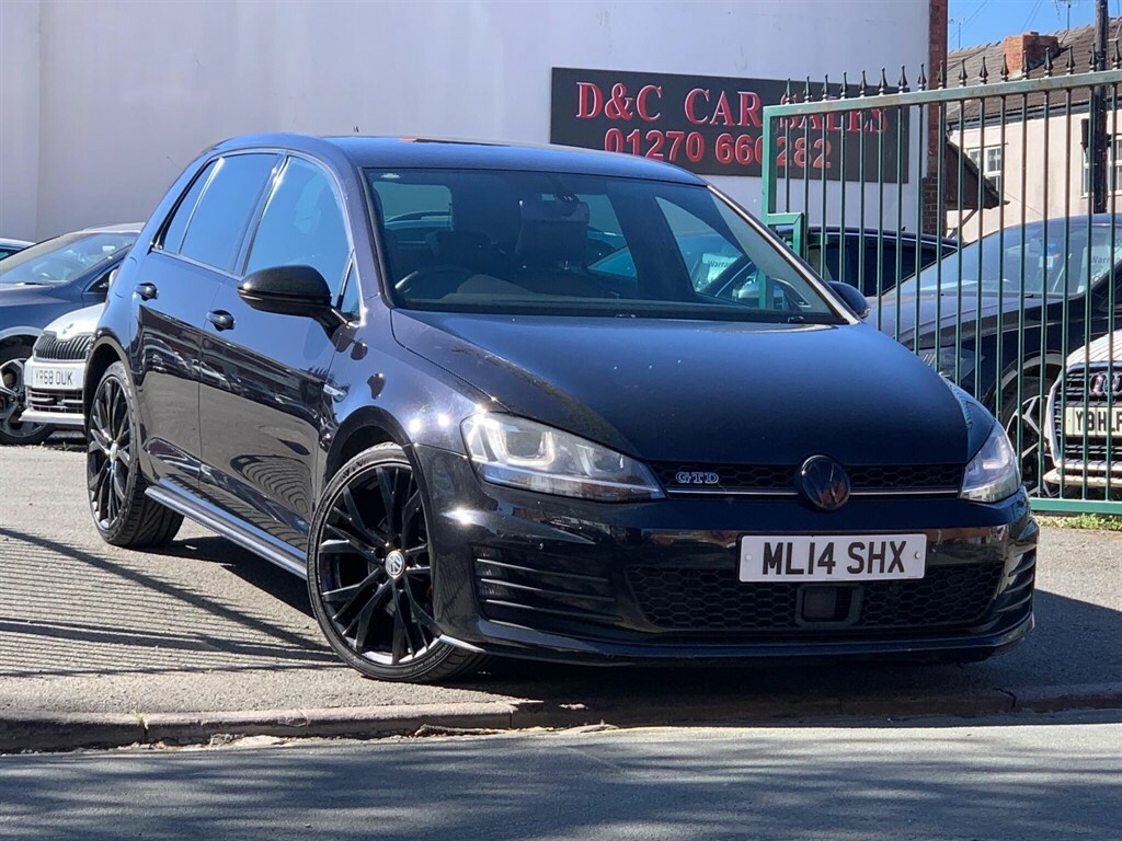 Volkswagen Golf 2.0 Tdi Bluemotion Tech Gtd Dsg Euro 6 Ss ML14SHX Black #6