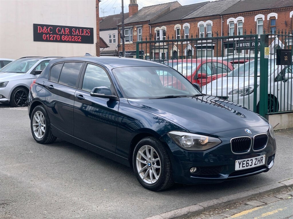 BMW 1 Series 2.0 118D Se Euro 5 Ss YE63ZHR Blue #3