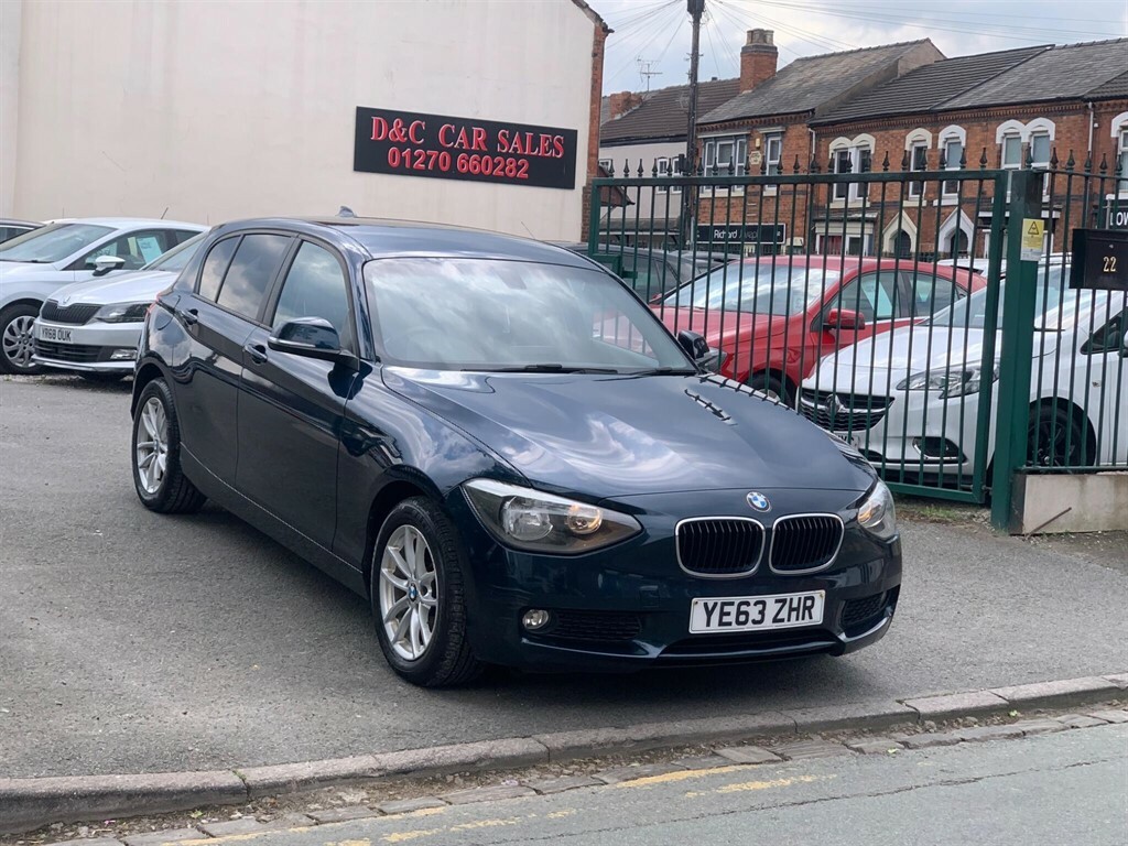 BMW 1 Series 2.0 118D Se Euro 5 Ss YE63ZHR Blue #2