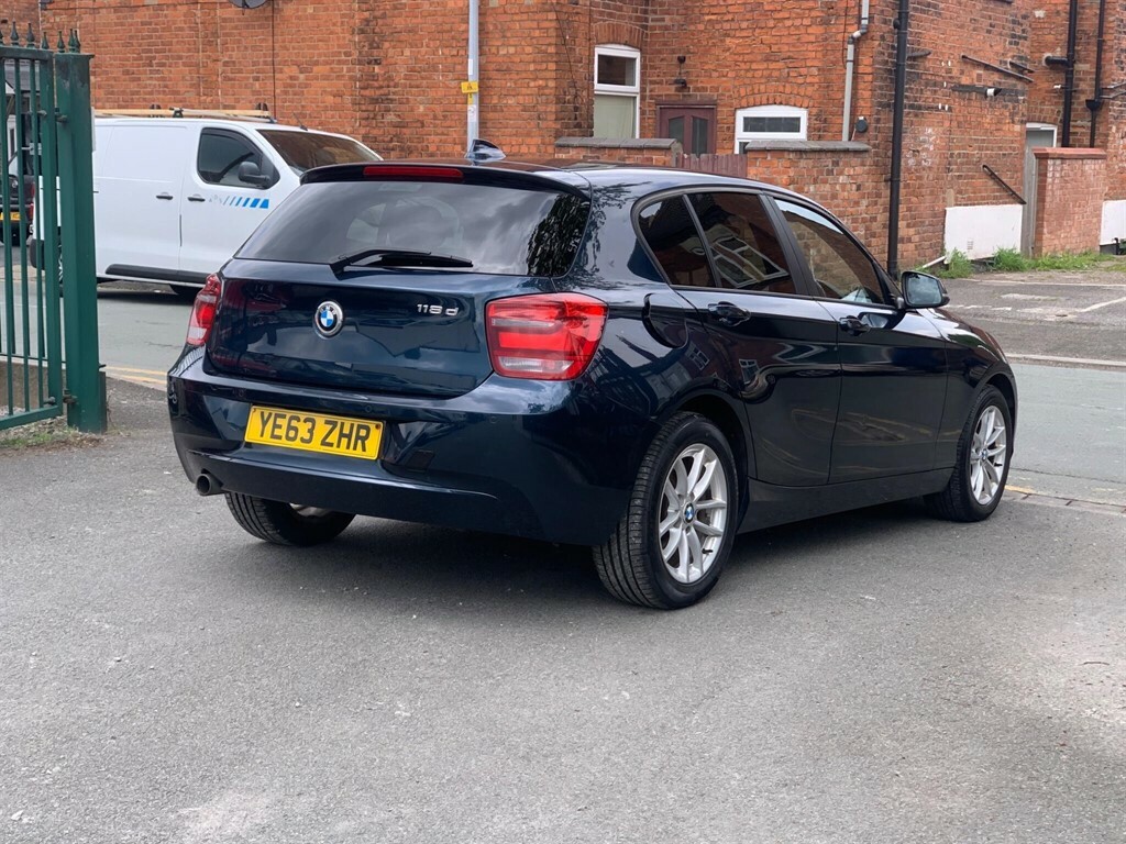 BMW 1 Series 2.0 118D Se Euro 5 Ss YE63ZHR Blue #6