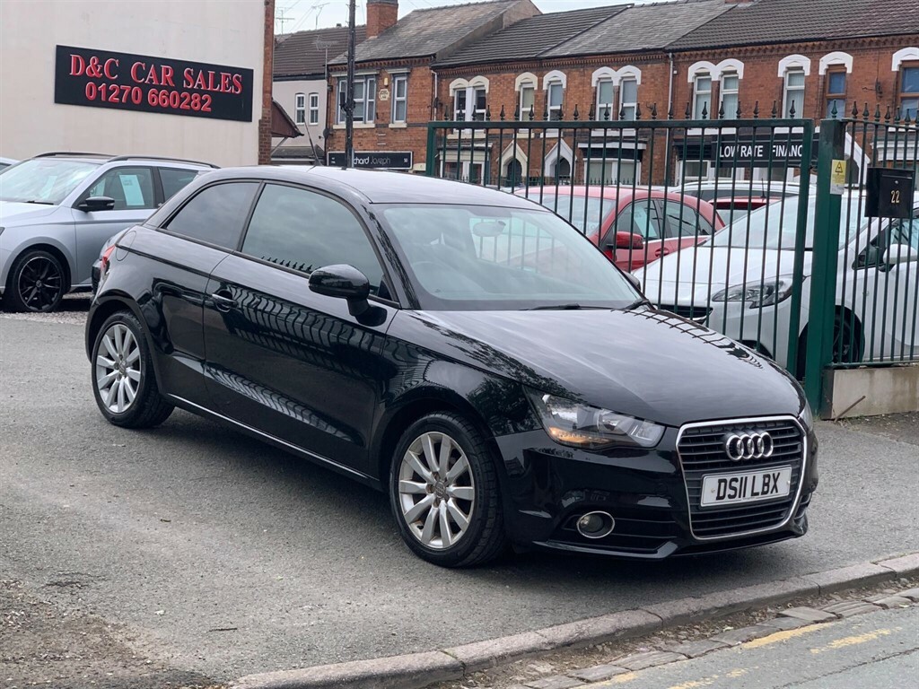 Audi A1 1.2 Tfsi Sport Euro 5 Ss DS11LBX Black #3