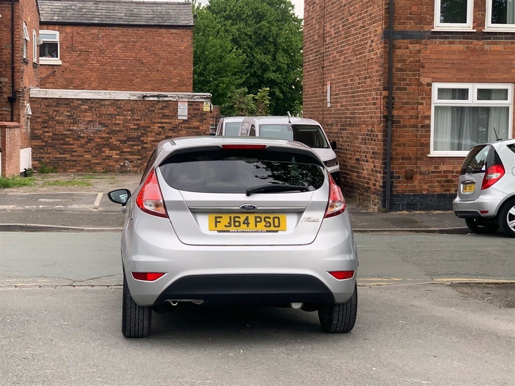 Ford Fiesta 1.5 Tdci Titanium Euro 5 FJ64PSO Silver #5