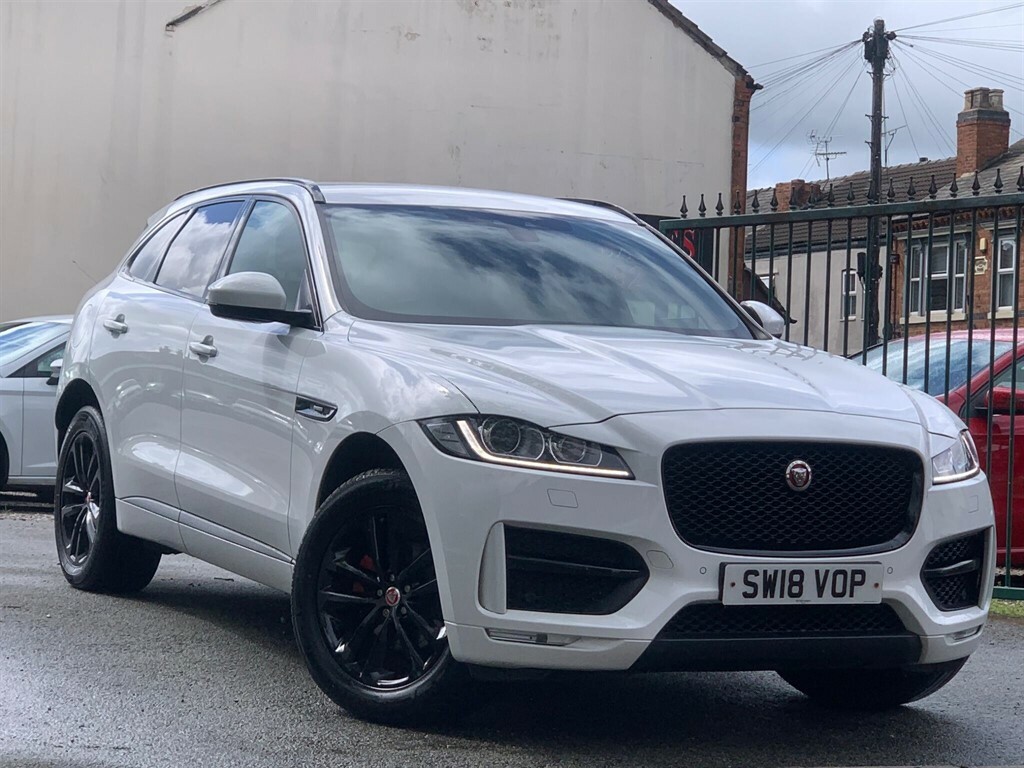 Jaguar F-Pace 2.0 D180 R-sport Awd Euro 6 Ss White