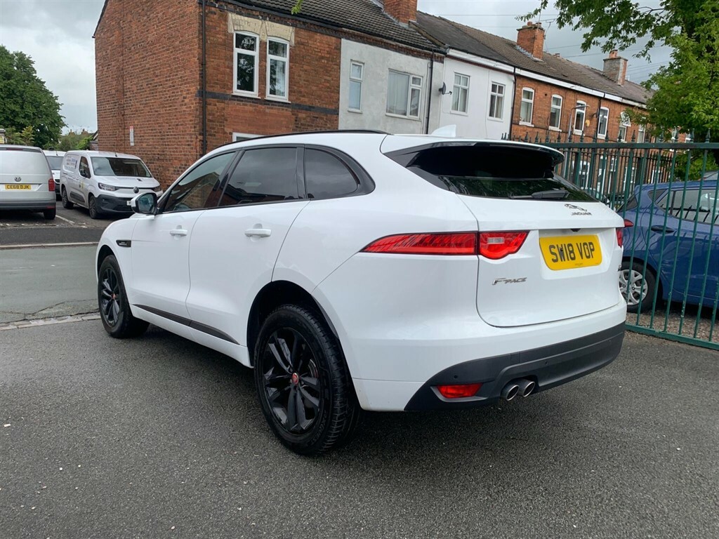 Jaguar F-Pace 2.0 D180 R-sport Awd Euro 6 Ss SW18VOP White #6