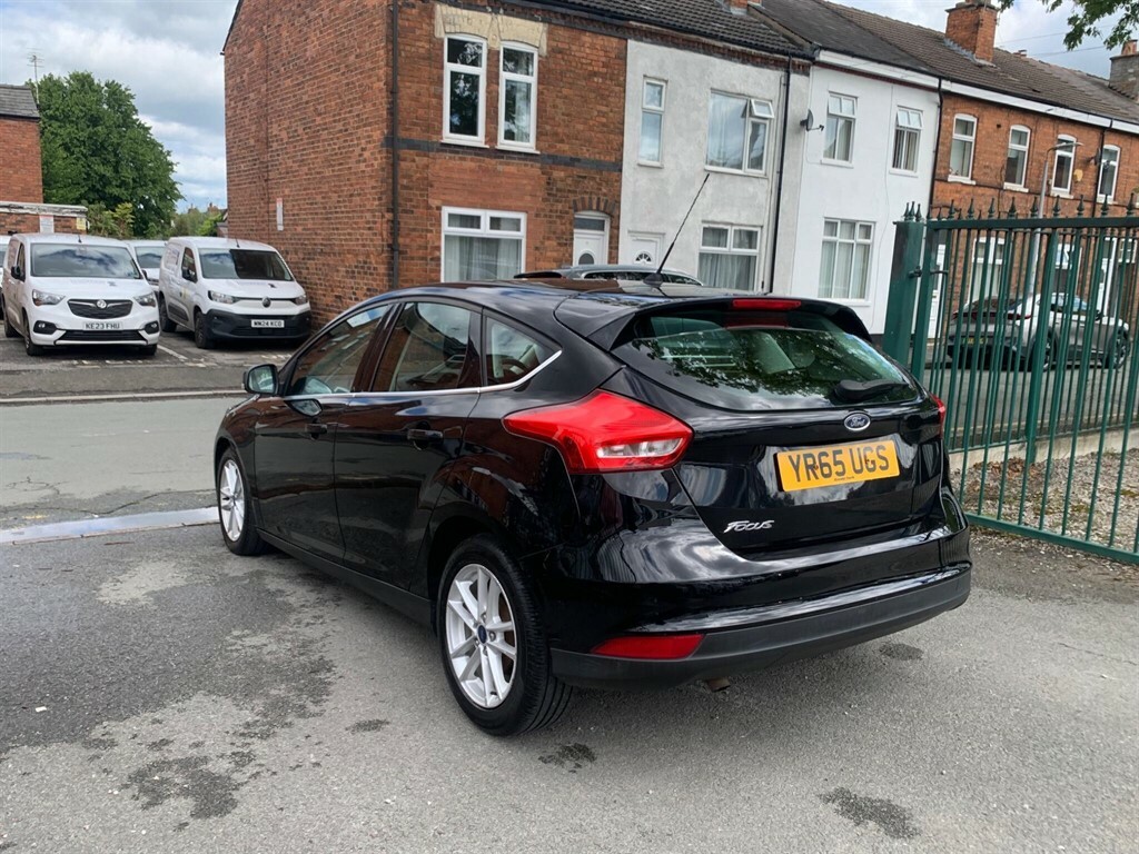 Ford Focus 1.5 Tdci Zetec Euro 6 Ss YR65UGS Black #5
