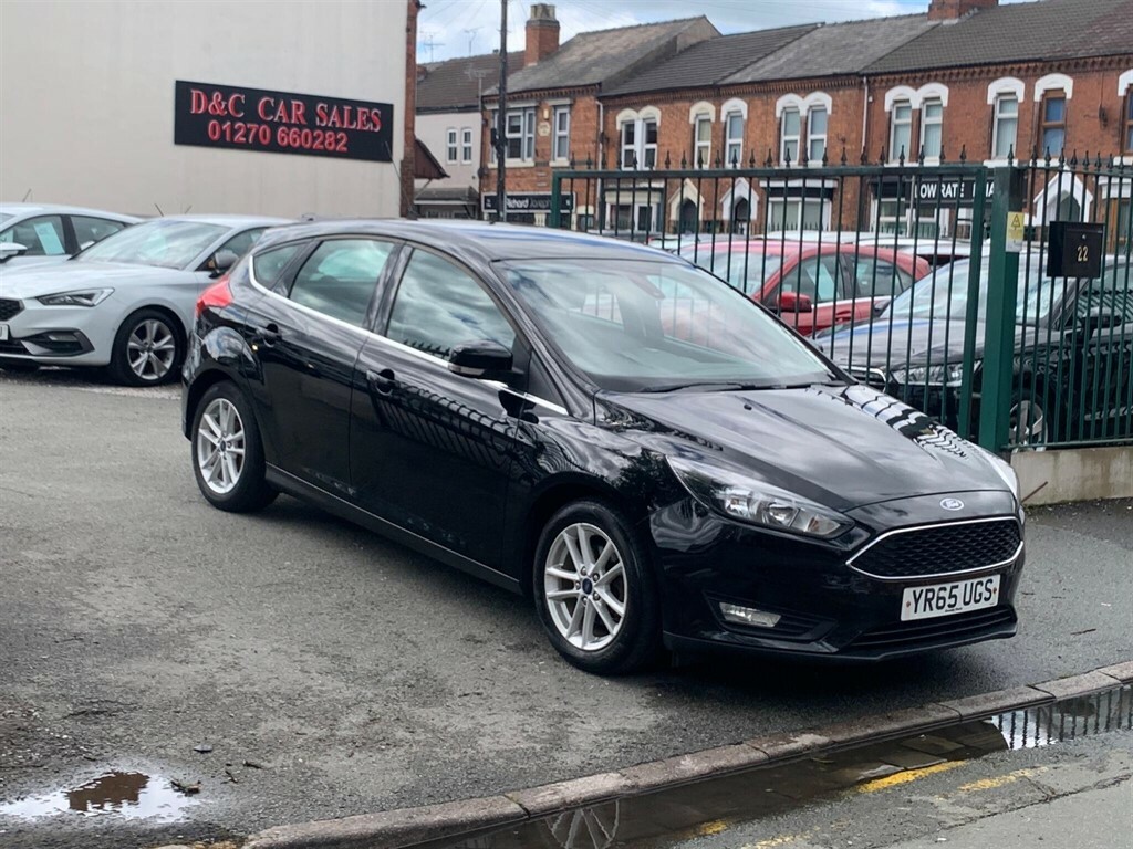 Ford Focus 1.5 Tdci Zetec Euro 6 Ss YR65UGS Black #3