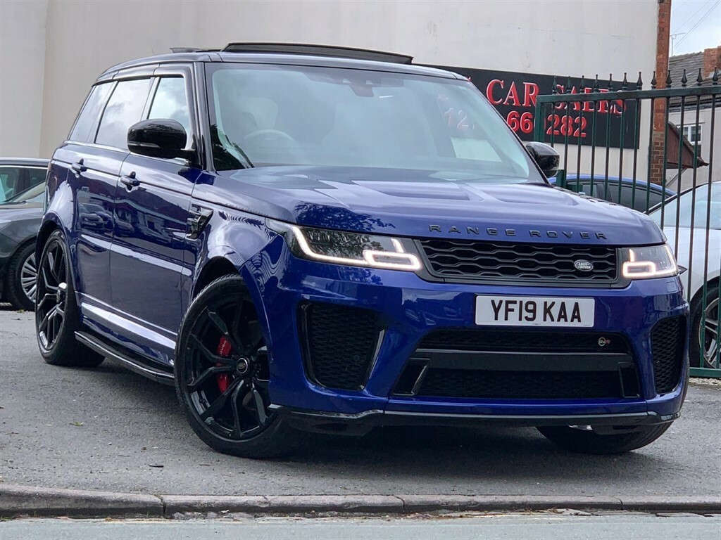 Land Rover Range Rover Sport 5.0 P575 V8 Svr 4Wd Euro 6 Ss Blue